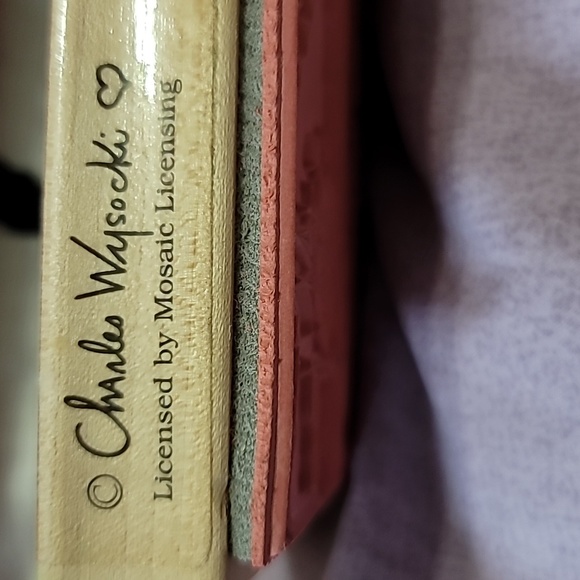 Colonial Town Scene (ship in harbour, whale, horse and buggy)Wooden Rubber Stamp - Picture 5 of 6